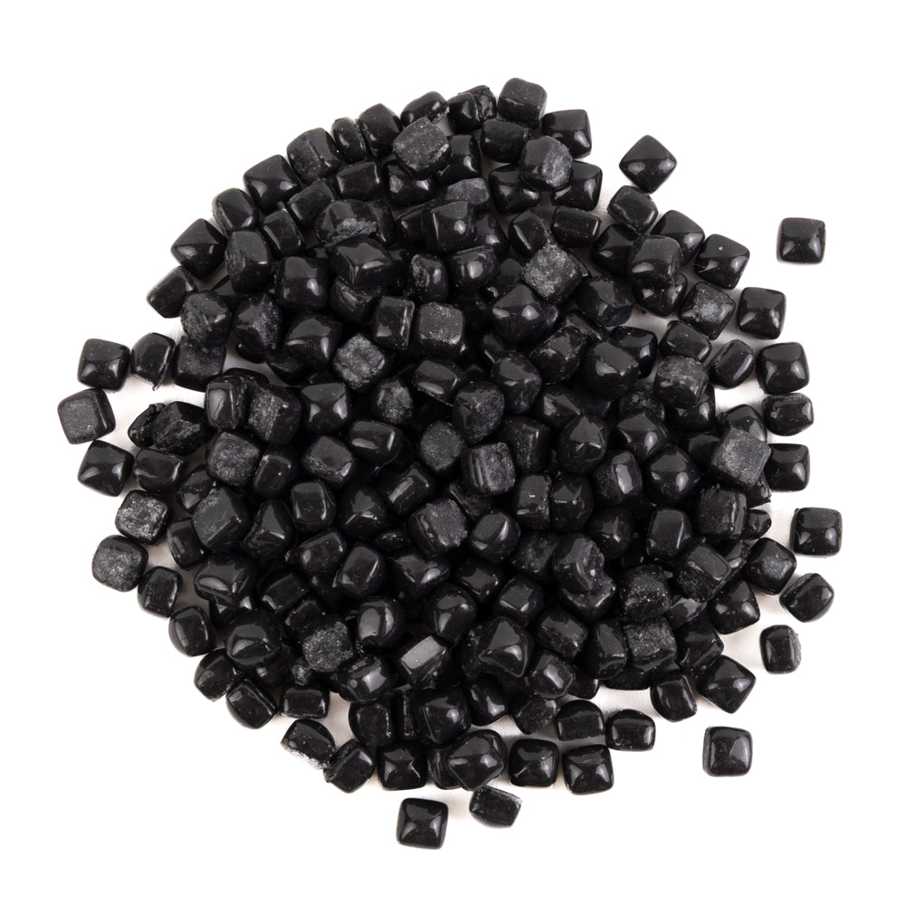 Mikro skleněná mozaika 4,8mm černá