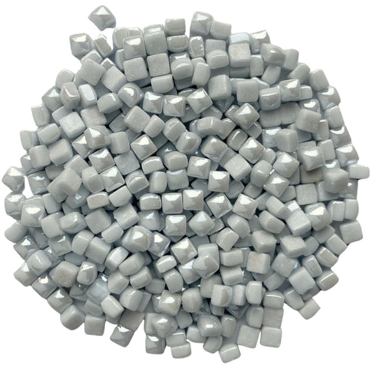 Micro mozaic din sticlă 4,8mm – alabastru, sidefat