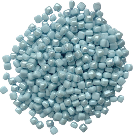 Micro mozaic din sticlă 4,8mm – apă, sidefat