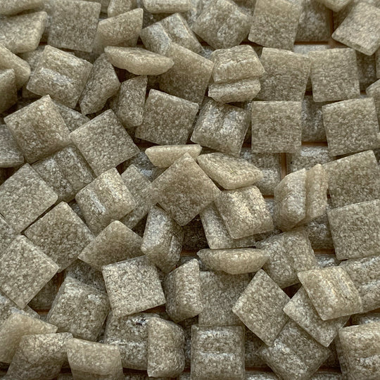 Skleněná mozaika 10 mm myší šedá (volná)