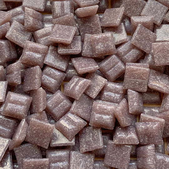 Skleněná mozaika 10 mm fialová (volná)
