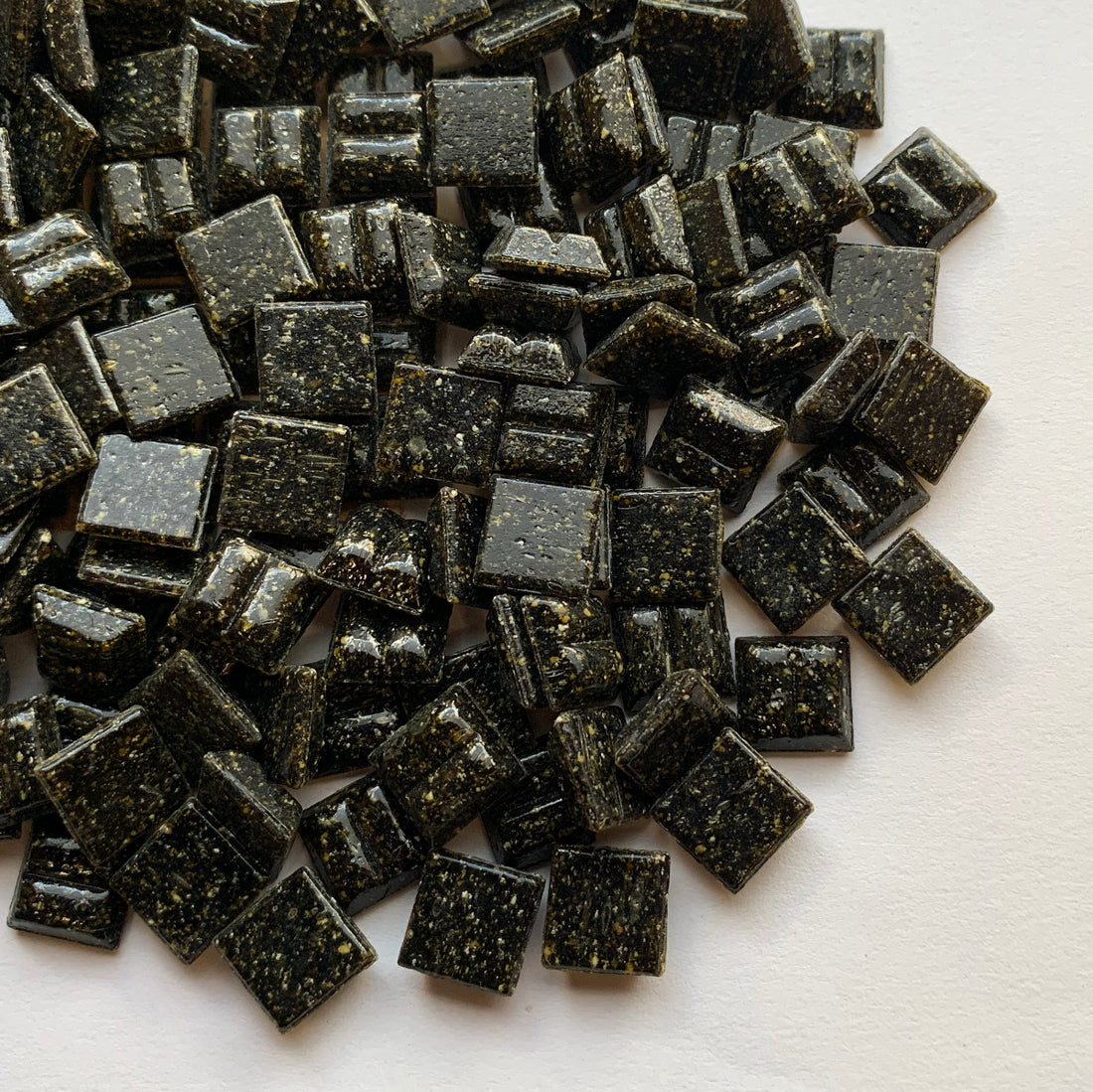Mosaico in vetro 10 mm Antracite