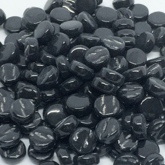 Mini discuri 8mm – negru opalin