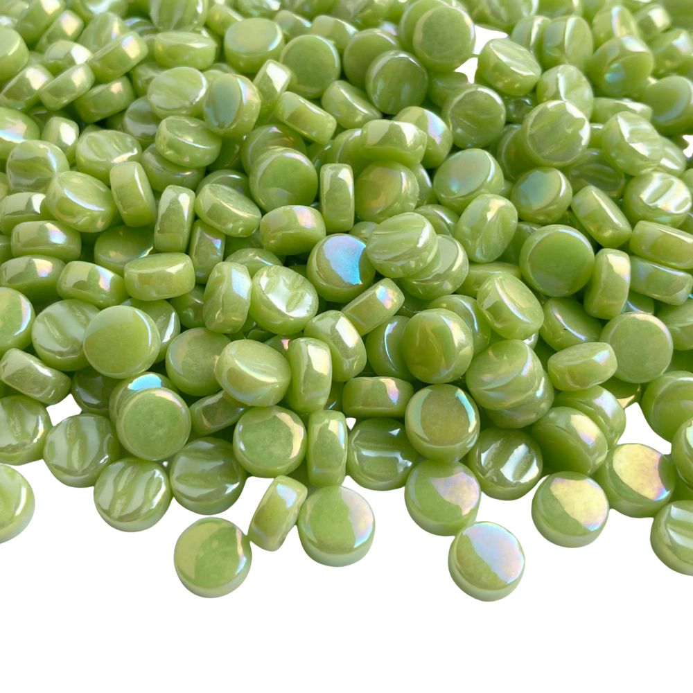 Mini discuri sidefate 8mm – verde