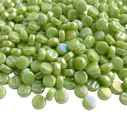 Mini discuri sidefate 8mm – verde