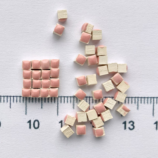 Nano mozaic ceramic 3mm – roz aprins