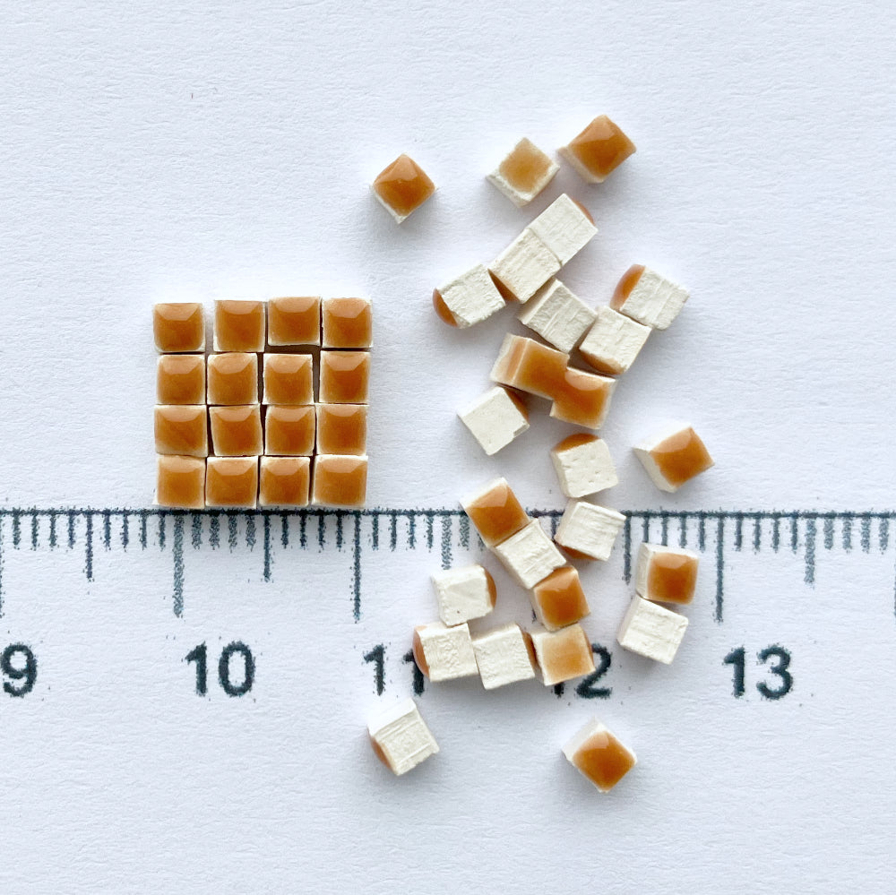 Nano mozaic ceramic 3mm – portocaliu