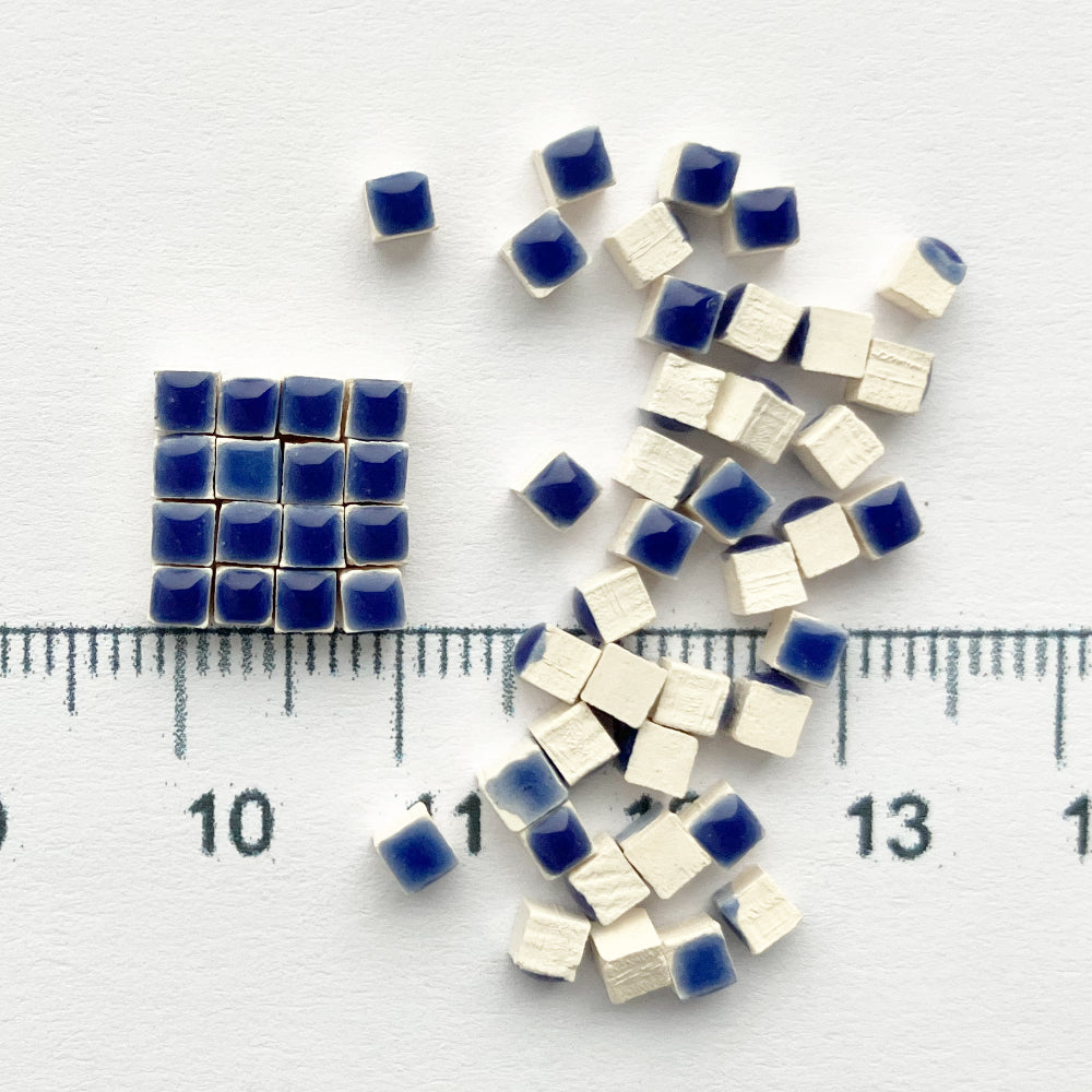 Nano mozaic ceramic 3mm – albastru aprins