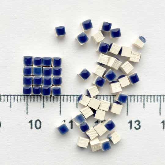 Nano mozaic ceramic 3mm – albastru aprins