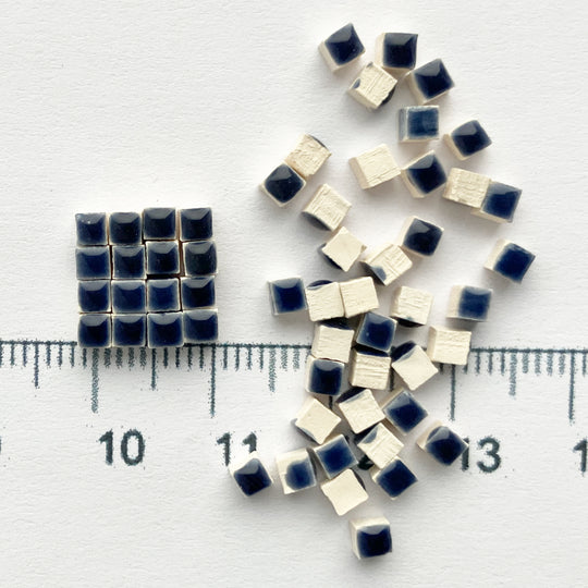 Nano mozaic ceramic 3mm – albastru de miezul nopții