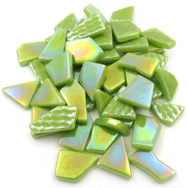 Puzzle-uri Ottoman irizate – verde acid