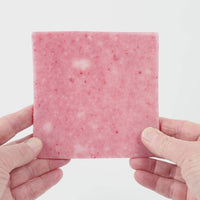 Video showing Morasutti Smalti mosaic tile – coral – 11.5 x 11.5 cm, rotated to show full tile
