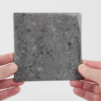Video showing Morasutti Smalti mosaic tile – grey – 11.5 x 11.5 cm, rotated to show full tile