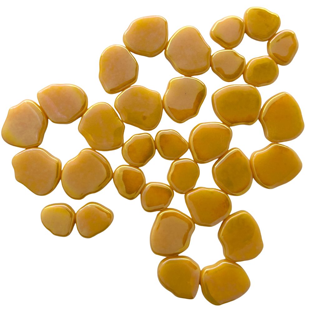 Flori Sakura sidefate – galben cald