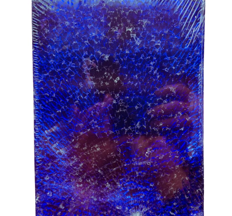 Safety Glass – albastru argintiu