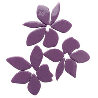Mozaic din sticlă – Petale din sticlă – magenta - mosaicshop