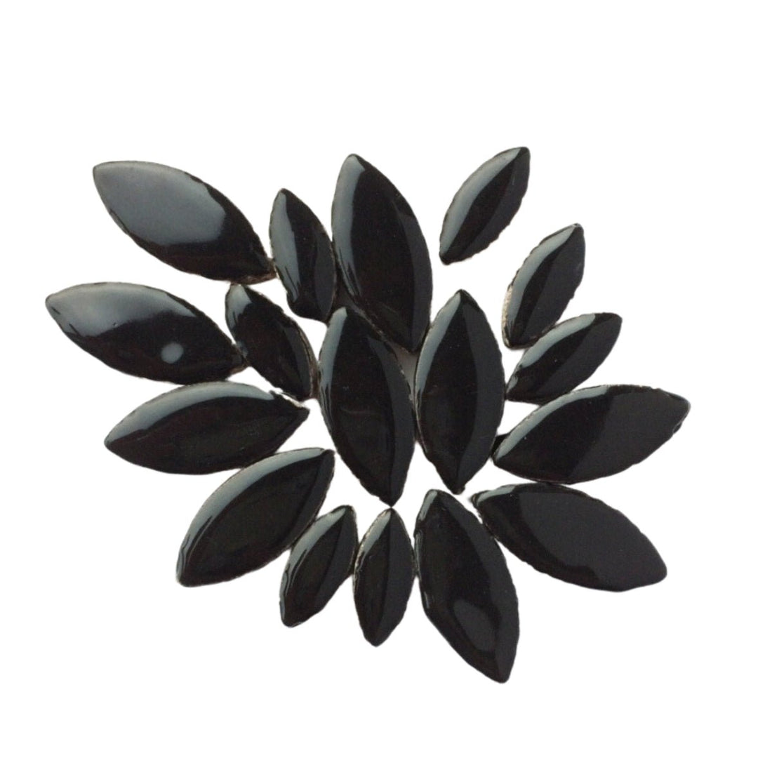 Petale – negru — Mosaicshop