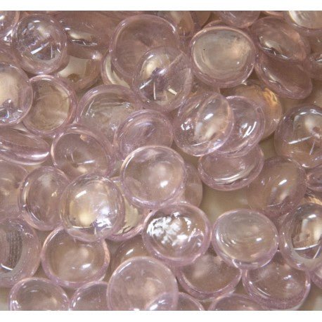 Mozaic din sticlă – Picături din sticlă 16-20mm – diamant roz - mosaicshop