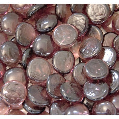 Mozaic din sticlă – Picături din sticlă 16-20mm – cristal ametist - mosaicshop