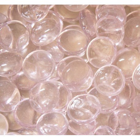 Mozaic din sticlă – Picături din sticlă 16-20mm – cristal roz - mosaicshop