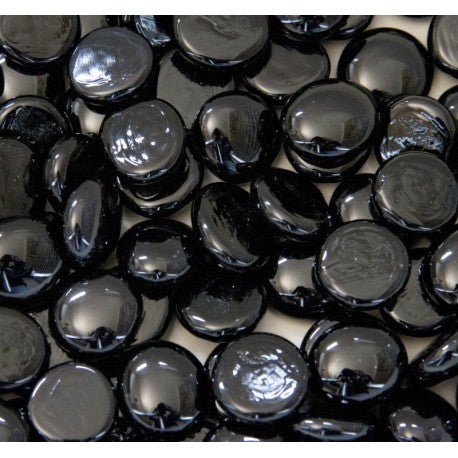 Picături din sticlă 16-20mm – negru