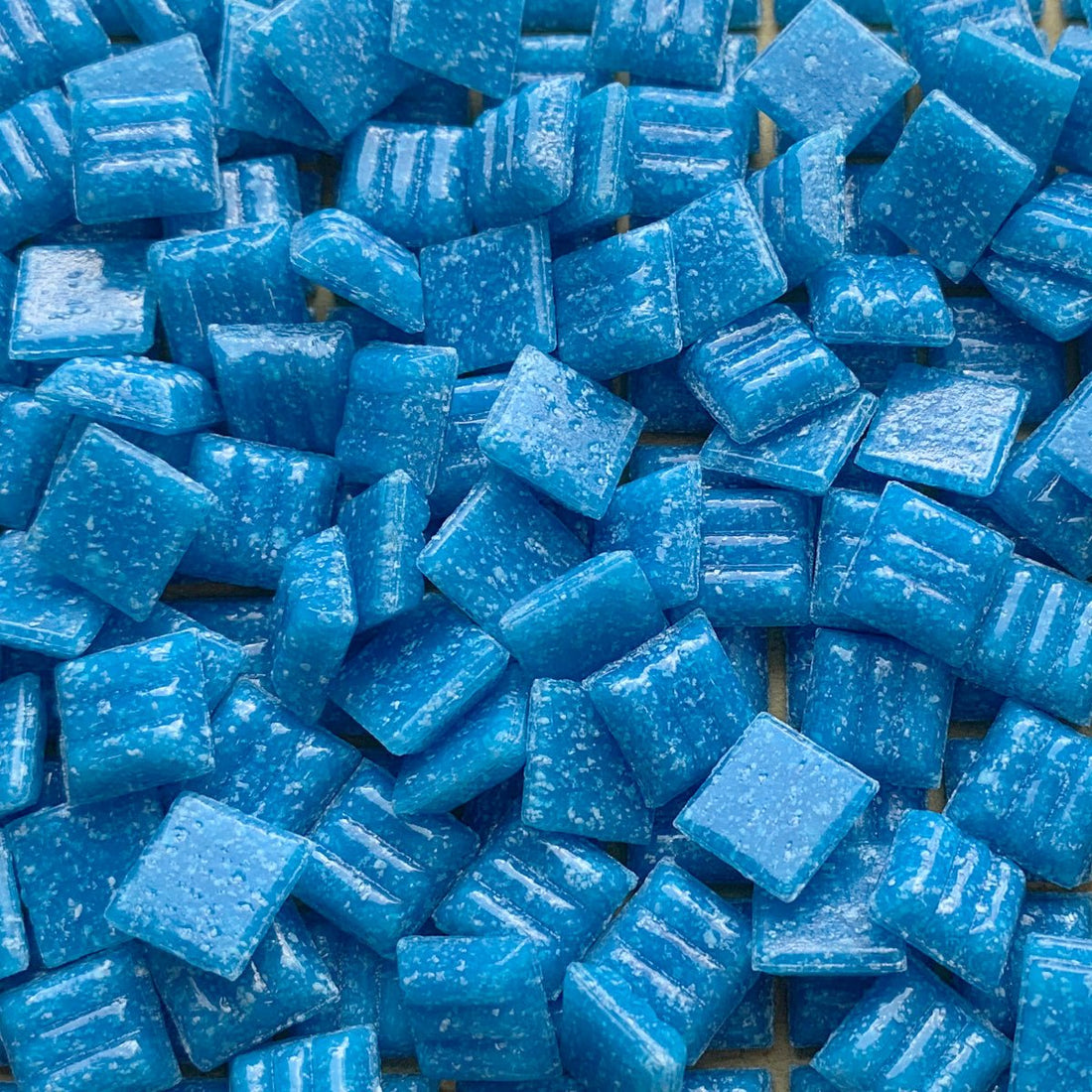 Mozaic din sticlă 10mm – turcoaz din adâncul mării - mosaicshop