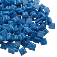 Mozaic din sticlă 10mm – turcoaz închis - mosaicshop