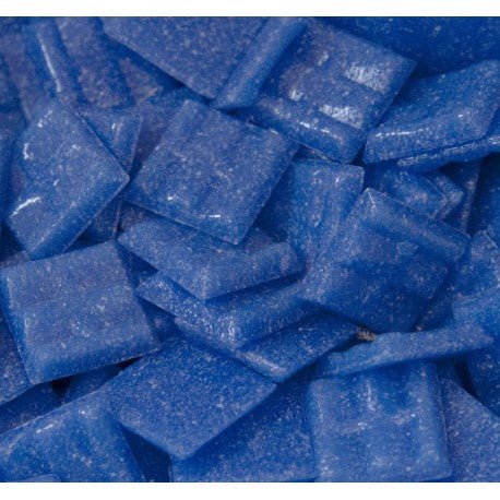 Mozaic din sticlă 20mm – albastru ceruleu