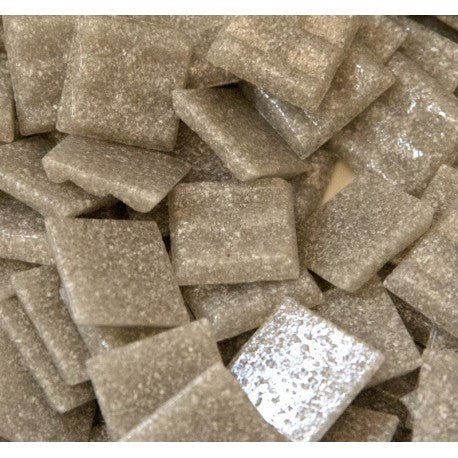 Mozaic din sticlă 20mm – gri șoarece - mosaicshop