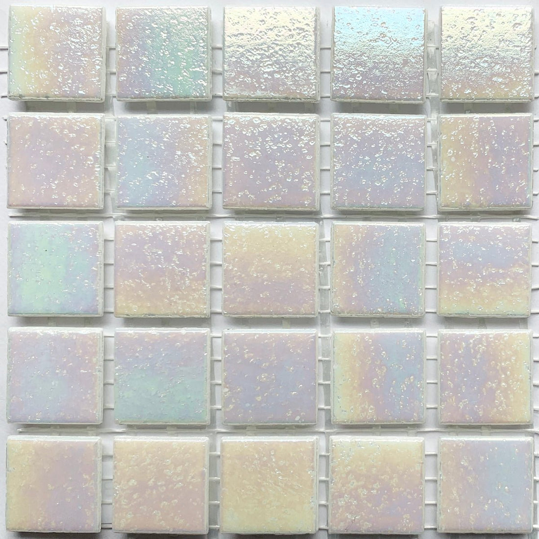 Mozaic din sticlă irizat 20mm – aripă de înger - mosaicshop