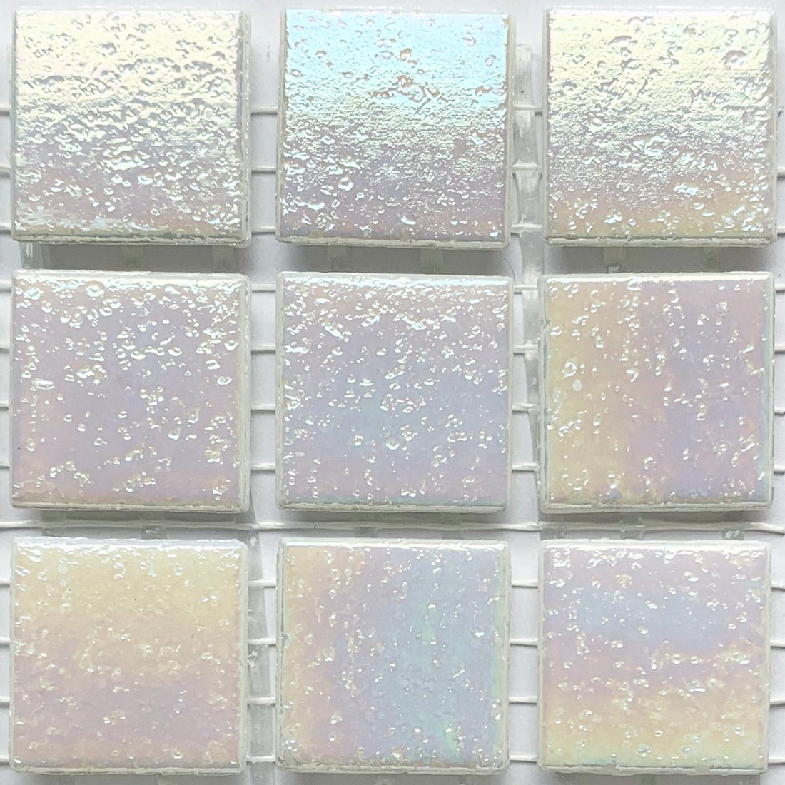 Mozaic din sticlă irizat 20mm – aripă de înger - mosaicshop