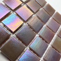Mozaic din sticlă irizat 20mm – lila - mosaicshop