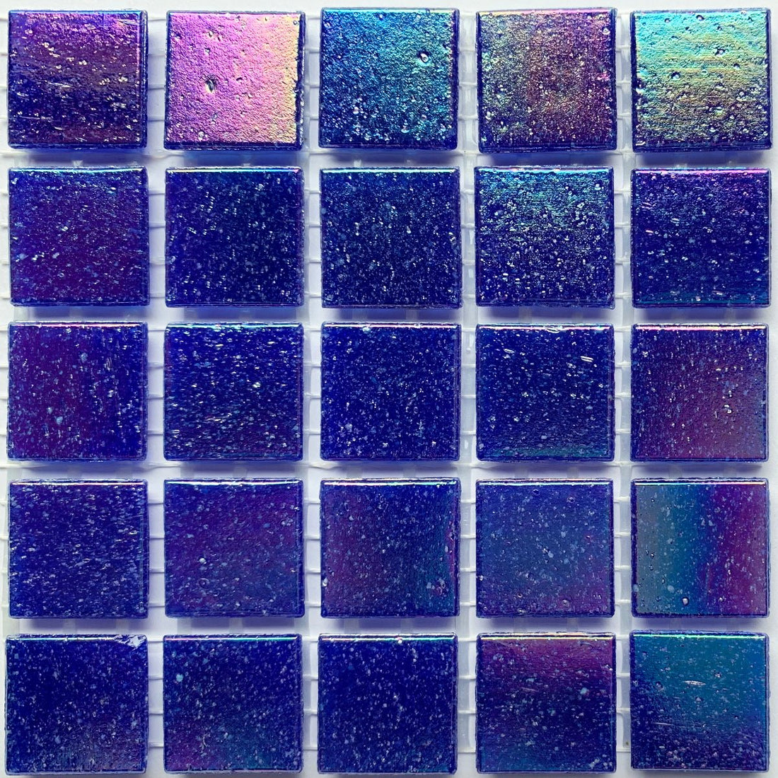 Mozaic din sticlă irizat 20mm – Paua - mosaicshop