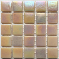 Mozaic din sticlă irizat 20mm – roz - mosaicshop