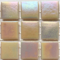 Mozaic din sticlă irizat 20mm – roz - mosaicshop