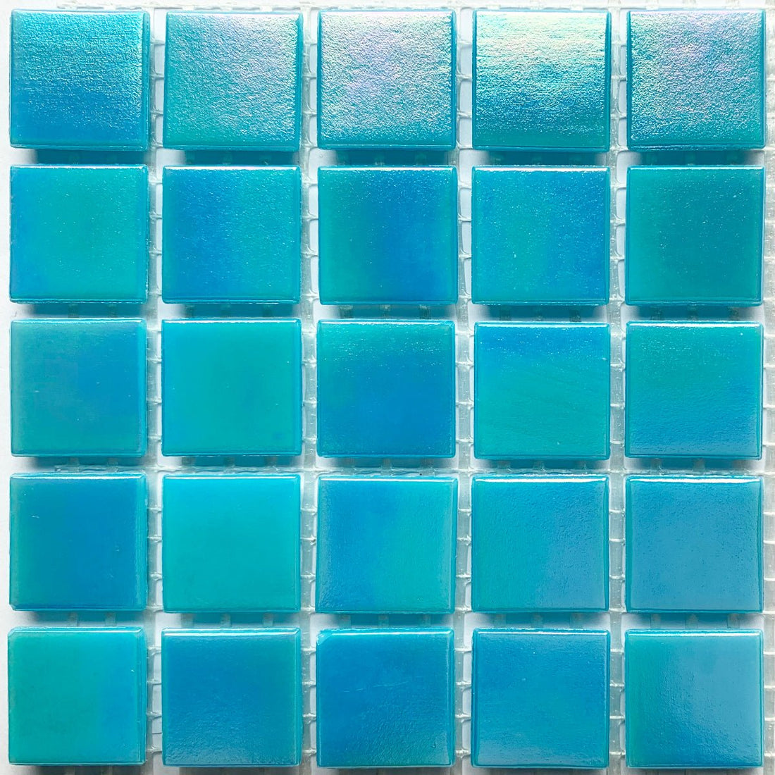 Mozaic din sticlă irizat 20mm – mare - mosaicshop
