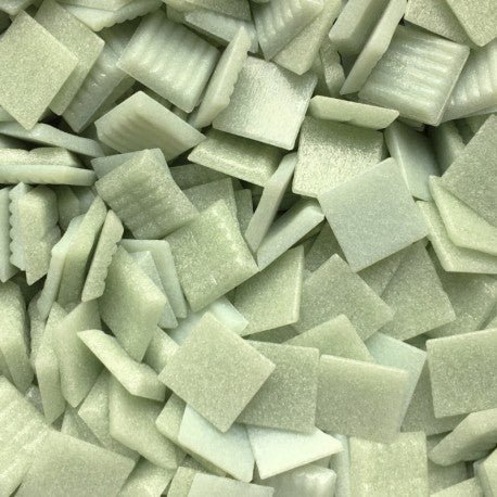 Mozaic din sticlă Murano 20mm – verde de gheață - mosaicshop