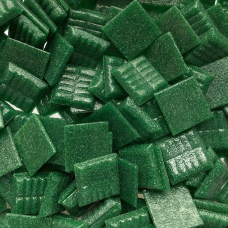Mozaic din sticlă Murano 20mm – verde mușchi