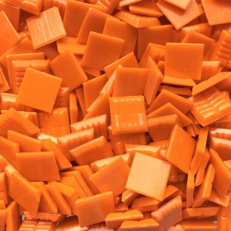 Skleněná mozaika Murano 20mm Oranžová