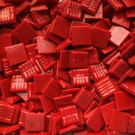 Mozaic din sticlă Murano 20mm – roșu - mosaicshop