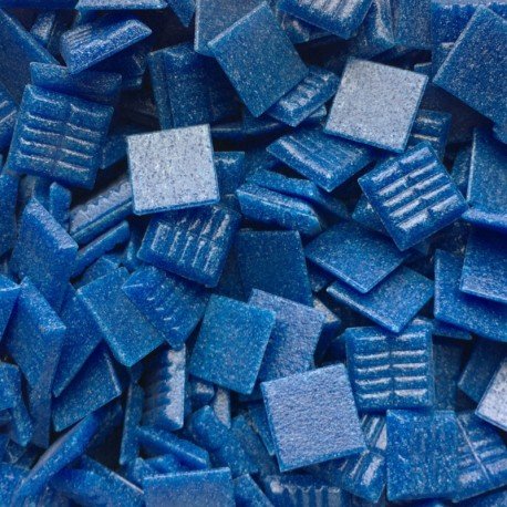 Mozaic din sticlă Murano 20mm – albastru oțel