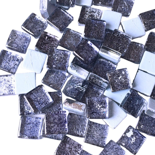 Mozaic din sticlă cu oglindă 10mm – cobalt