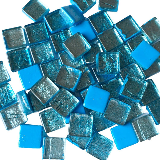 Mozaic din sticlă cu oglindă 10mm – apă