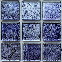 Mozaic din sticlă cu oglindă 20mm – cobalt - mosaicshop