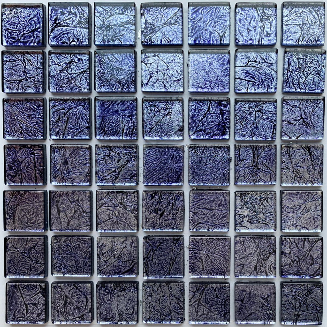 Mozaic din sticlă cu oglindă 20mm – cobalt - mosaicshop