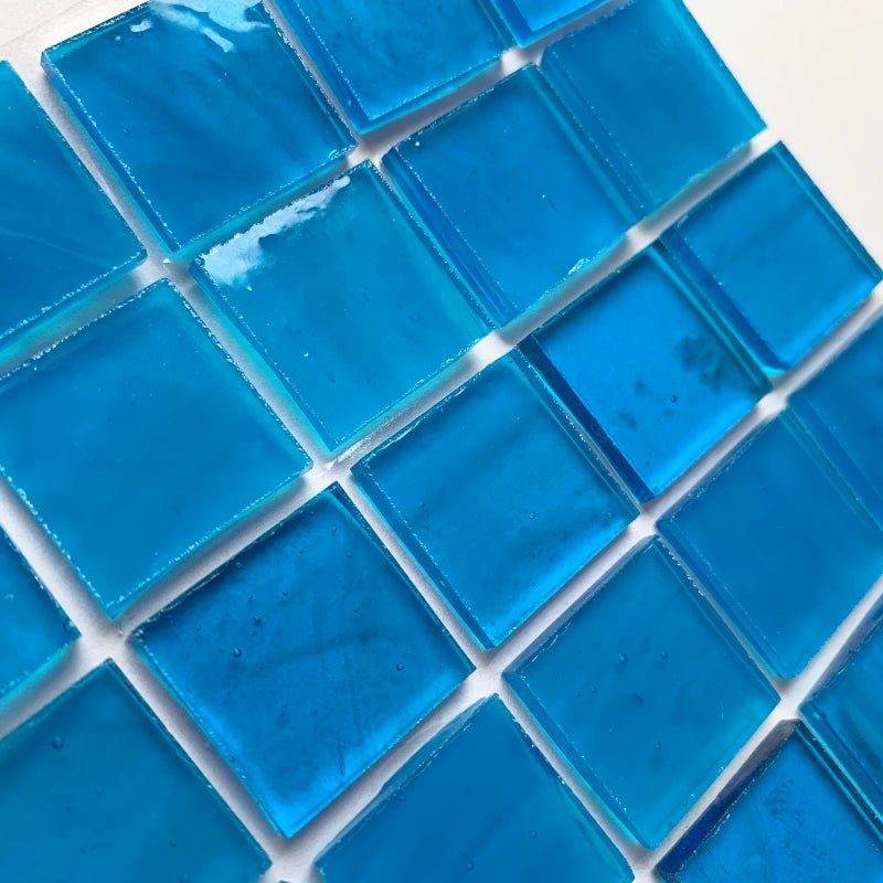 Mozaic din sticlă Tiffany Glacier 20mm – albastru - mosaicshop