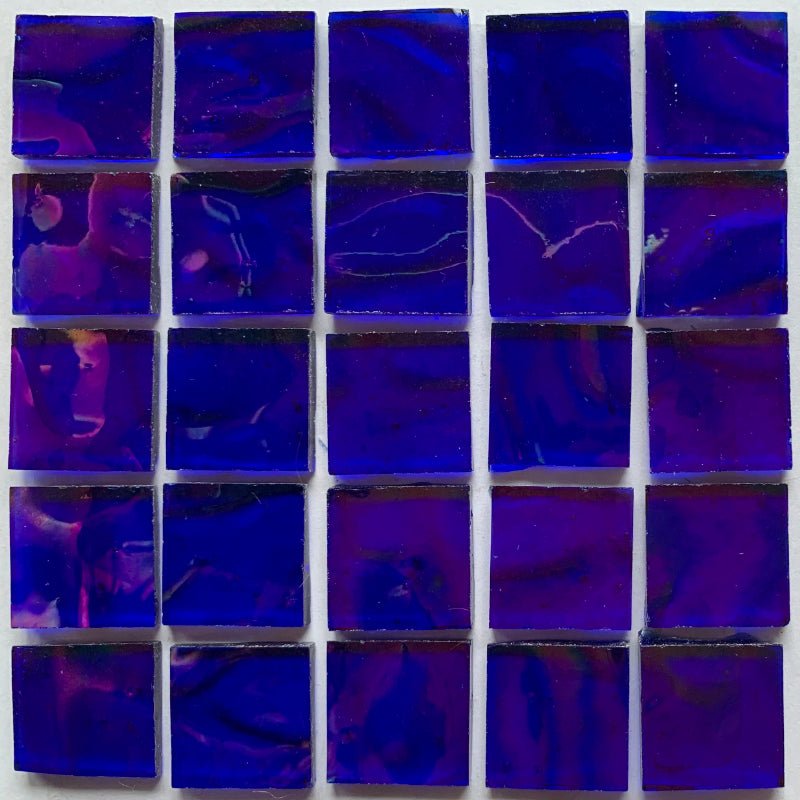 Mozaic din sticlă Tiffany Glacier 20mm – cerneală - mosaicshop