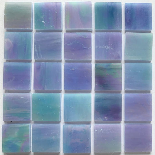 Mozaic din sticlă Tiffany Glacier 20mm – auroră boreală