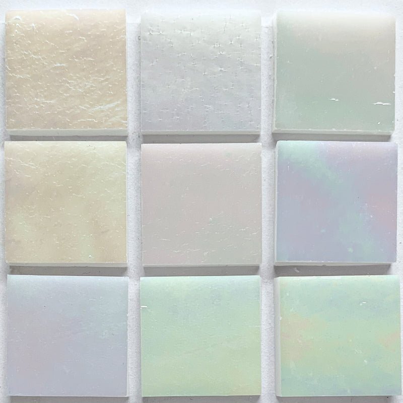 Mozaic din sticlă Tiffany Glacier 20mm – lumină polară - mosaicshop