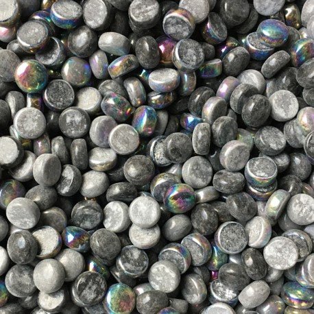 Bumbi din sticlă 12mm – amestec negru